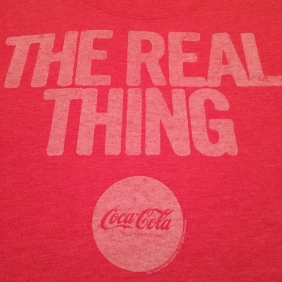 TRUE VINTAGE Coca Cola The Real Thing Coke Boxy - Picture 2 of 4